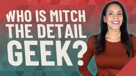 the detail geek wife|the detail geek mitch partner.